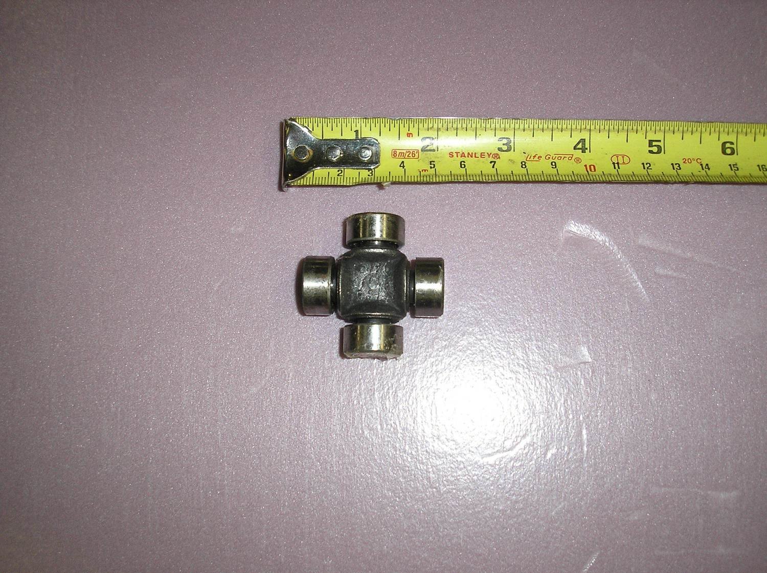 RSRing GM Box 2 Black U-Joint Steering Shaft – 8 Solid Steel, 1DD X 3/4-30 X 3/4DD